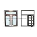 Fenêtres de barre de cambriolage de Feelingtop en aluminium de battement pour l&#39;appartement